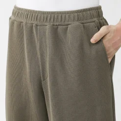 Pantalon de jogging à ourlet ouvert et à double tricot pour homme