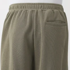 Pantalon de jogging à ourlet ouvert et à double tricot pour homme