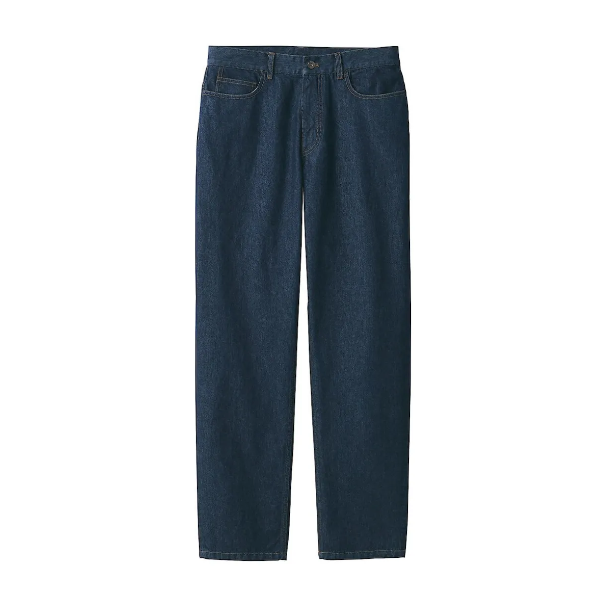 Pantalon en denim en mélange de fibres Washi pour homme