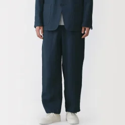 Pantalon en lin lavé pour homme