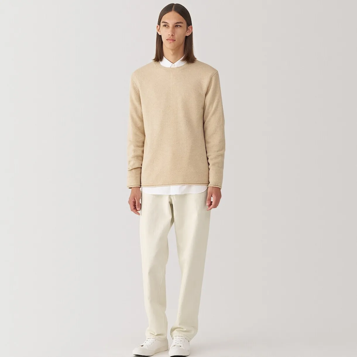 Pantalon en mélange de fibres Washi pour homme