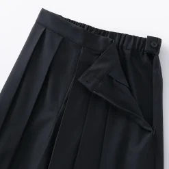Pantalon Hakama unisexe à double tissage