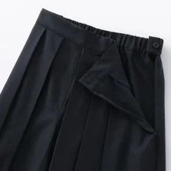 Pantalon Hakama unisexe à double tissage