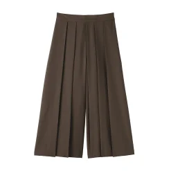 Pantalon Hakama unisexe à double tissage