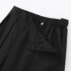 Pantalon Hakama unisexe à double tissage
