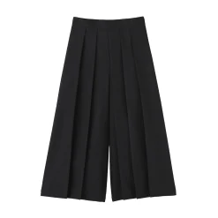 Pantalon Hakama unisexe à double tissage