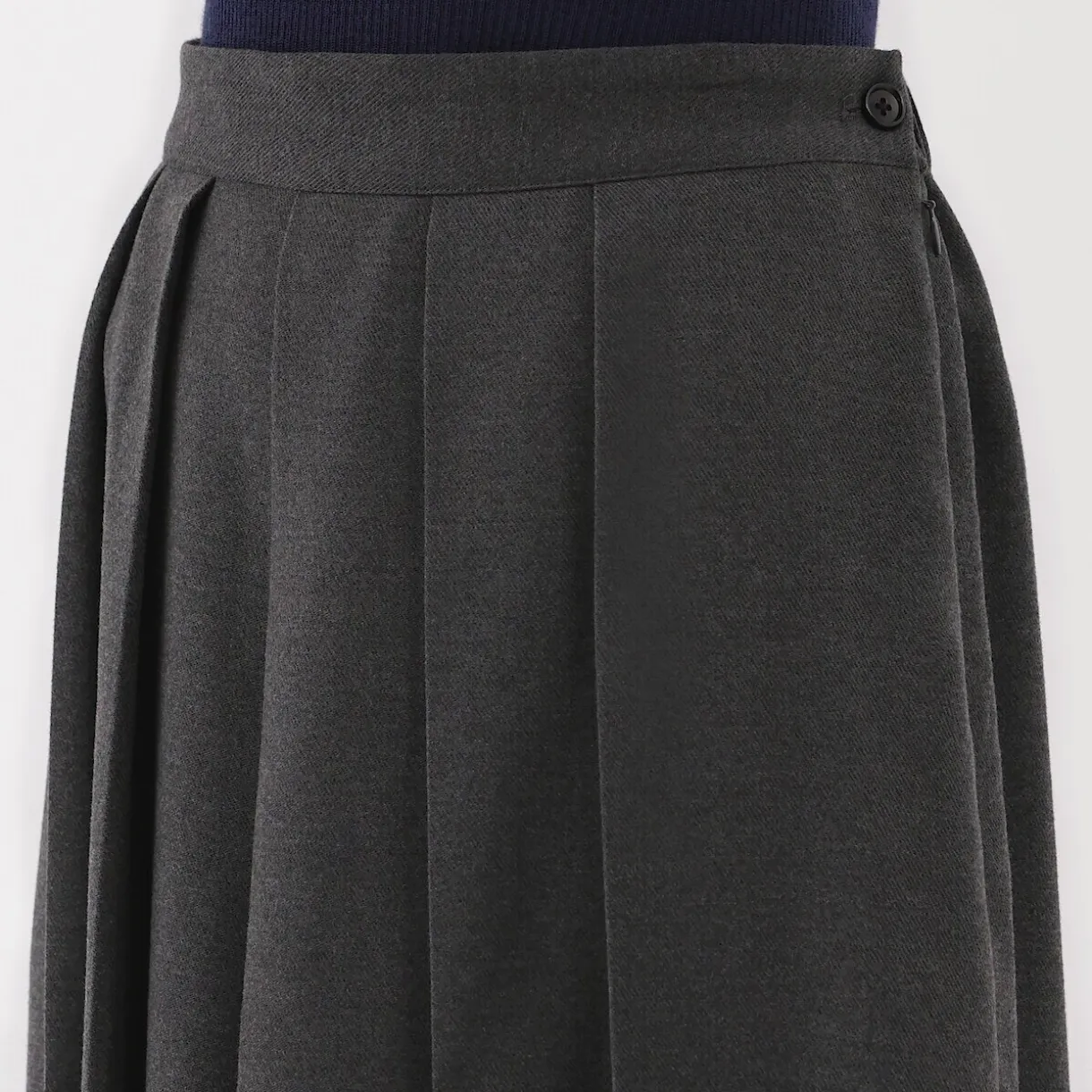 Pantalon hakama unisexe en mélange de laine brossée