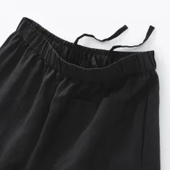 Pantalon large en lin lavé pour femme