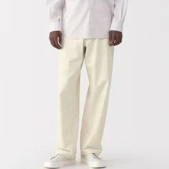 Pantalon large en washi sergé pour homme