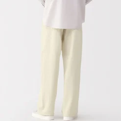 Pantalon large en washi sergé pour homme