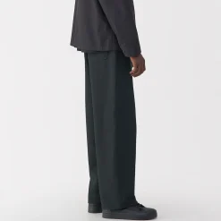 Pantalon large en washi sergé pour homme