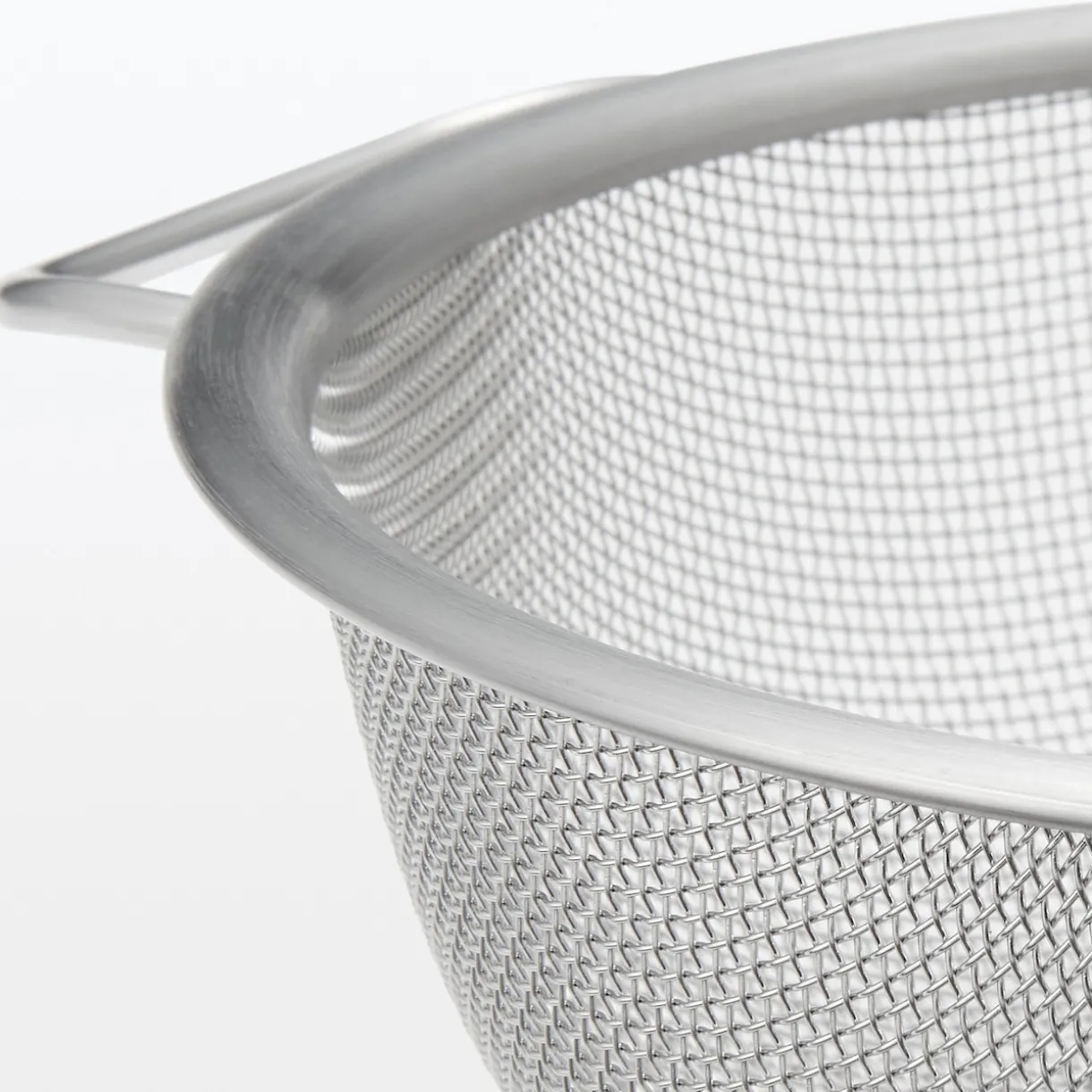 Passoire en acier inoxydable à 2 poignées