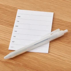 Planificateur hebdomadaire avec feuillets adhésifs