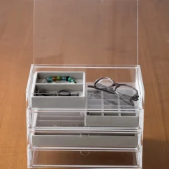 Plateau à bijoux 15 compartiments L16X P12X H2.5cm