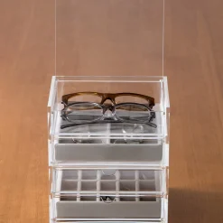 Plateau à bijoux 15 compartiments L16X P12X H2.5cm