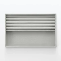 Plateau en velours L24X P16X H2.5cm