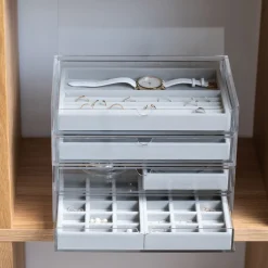 Plateau en velours L24X P16X H2.5cm