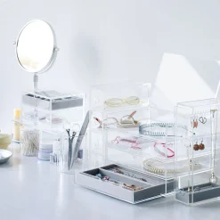 Plateau en velours L24X P16X H2.5cm