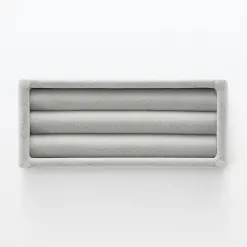 Plateau en velours pour boucles d'oreilles L5X P12X H2cm