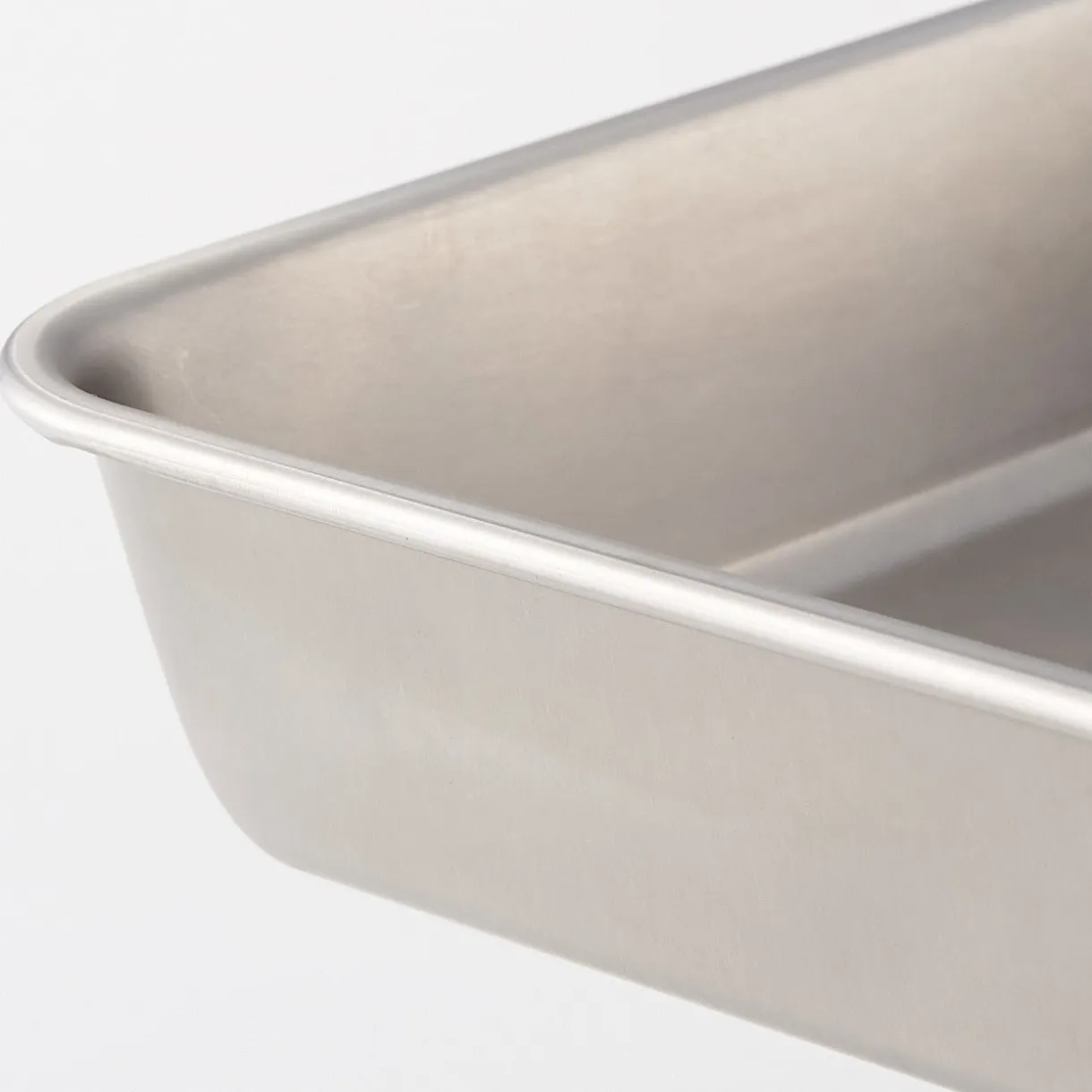 Plateau rectangulaire en acier inoxydable L