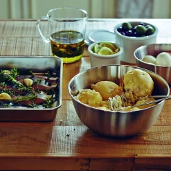 Plateau rectangulaire en acier inoxydable L