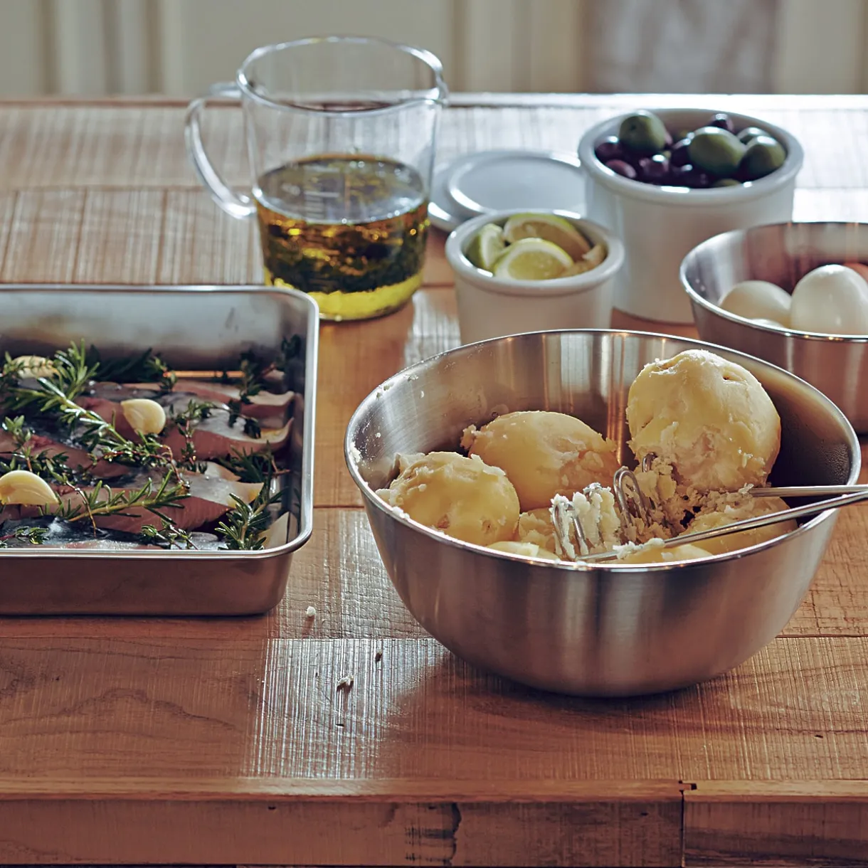 Plateau rectangulaire en acier inoxydable L