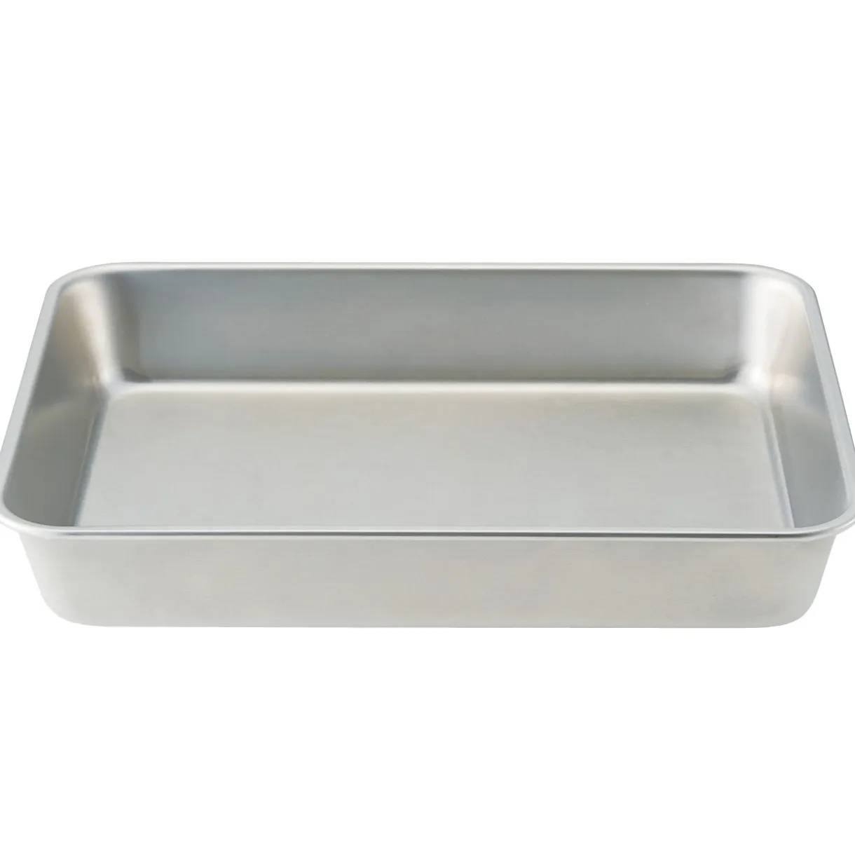 Plateau rectangulaire en acier inoxydable L