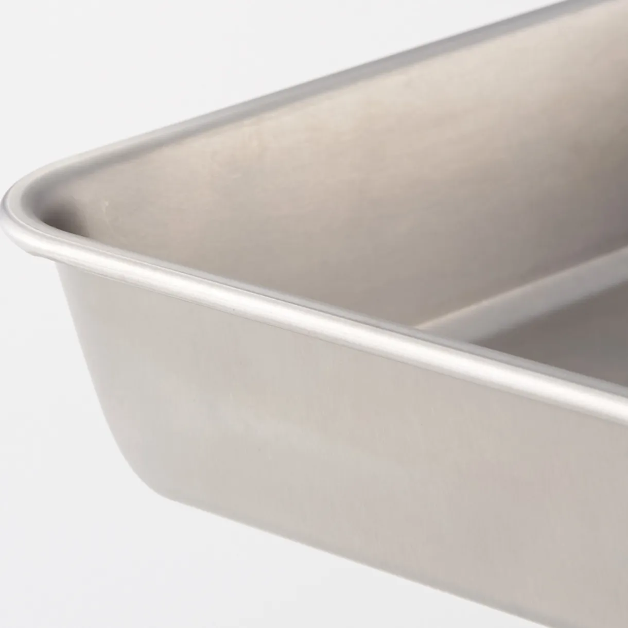 Plateau rectangulaire en acier inoxydable L