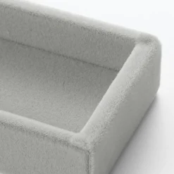 Plateau étroit en velours pour accessoires L5X P16.5X H2cm