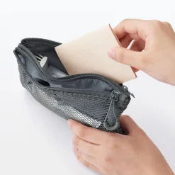 Pochette à double fermeture M