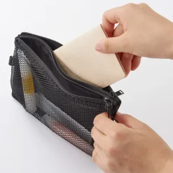 Pochette à double fermeture M