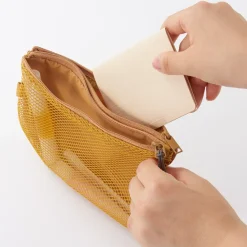 Pochette à double fermeture M