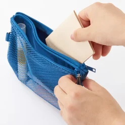 Pochette à double fermeture M