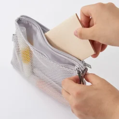 Pochette à double fermeture M