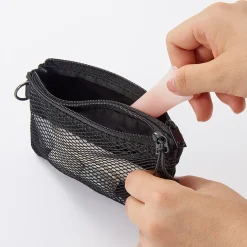 Pochette à double fermeture S