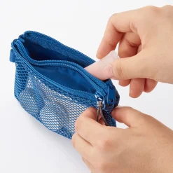 Pochette à double fermeture S