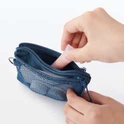 Pochette à double fermeture S