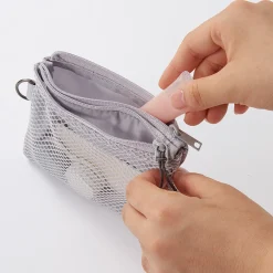 Pochette à double fermeture S