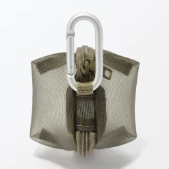 Pochette compacte en maille nylon