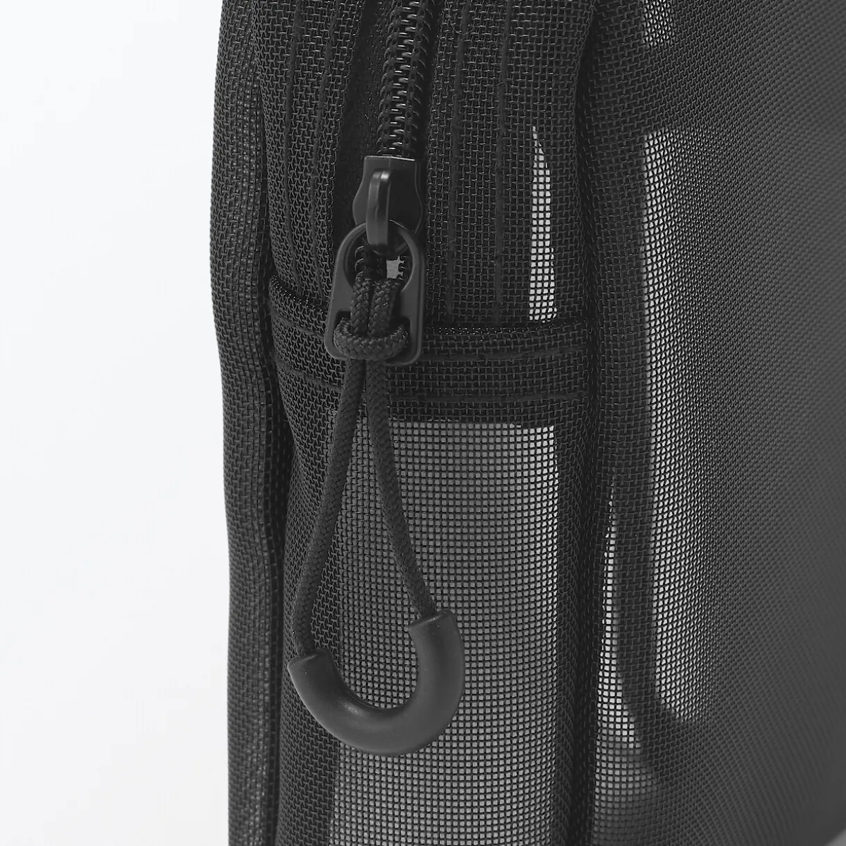 Pochette en nylon filet à fermeture éclair - Petite taille