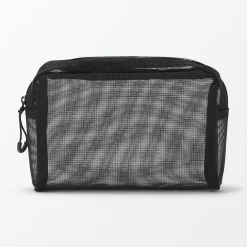 Pochette en nylon filet à fermeture éclair - Taille moyenne