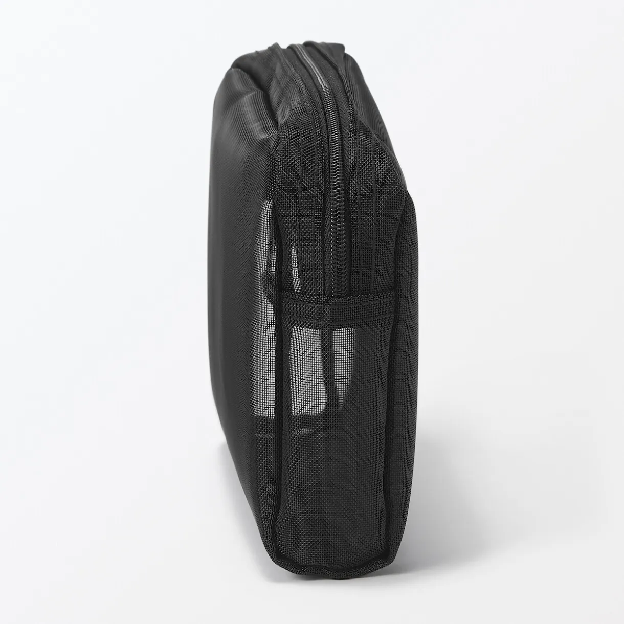 Pochette en nylon filet à fermeture éclair - Taille moyenne