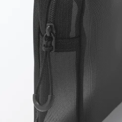 Pochette en nylon filet à fermeture éclair - Taille moyenne