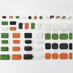 Pochette en PU Combinations Case ‐ Grande, Gris