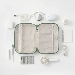 Pochette en PU Combinations Case ‐ Grande, Gris