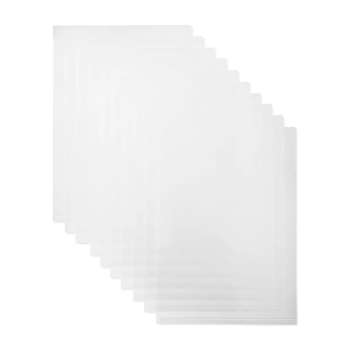 Pochette individuelle transparente A4