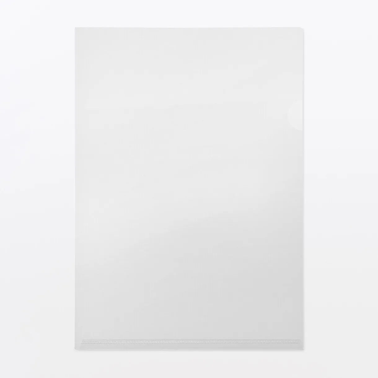 Pochette individuelle transparente A4