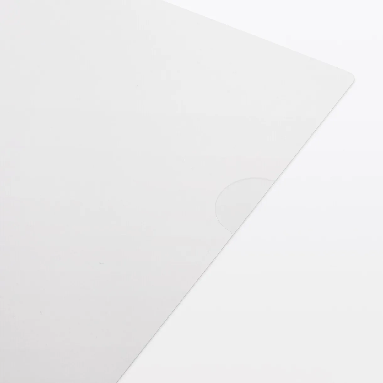 Pochette individuelle transparente A4