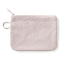 Pochette zippée en nylon texturé ‐ Petite