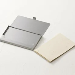 Porte cartes de visite en inox S